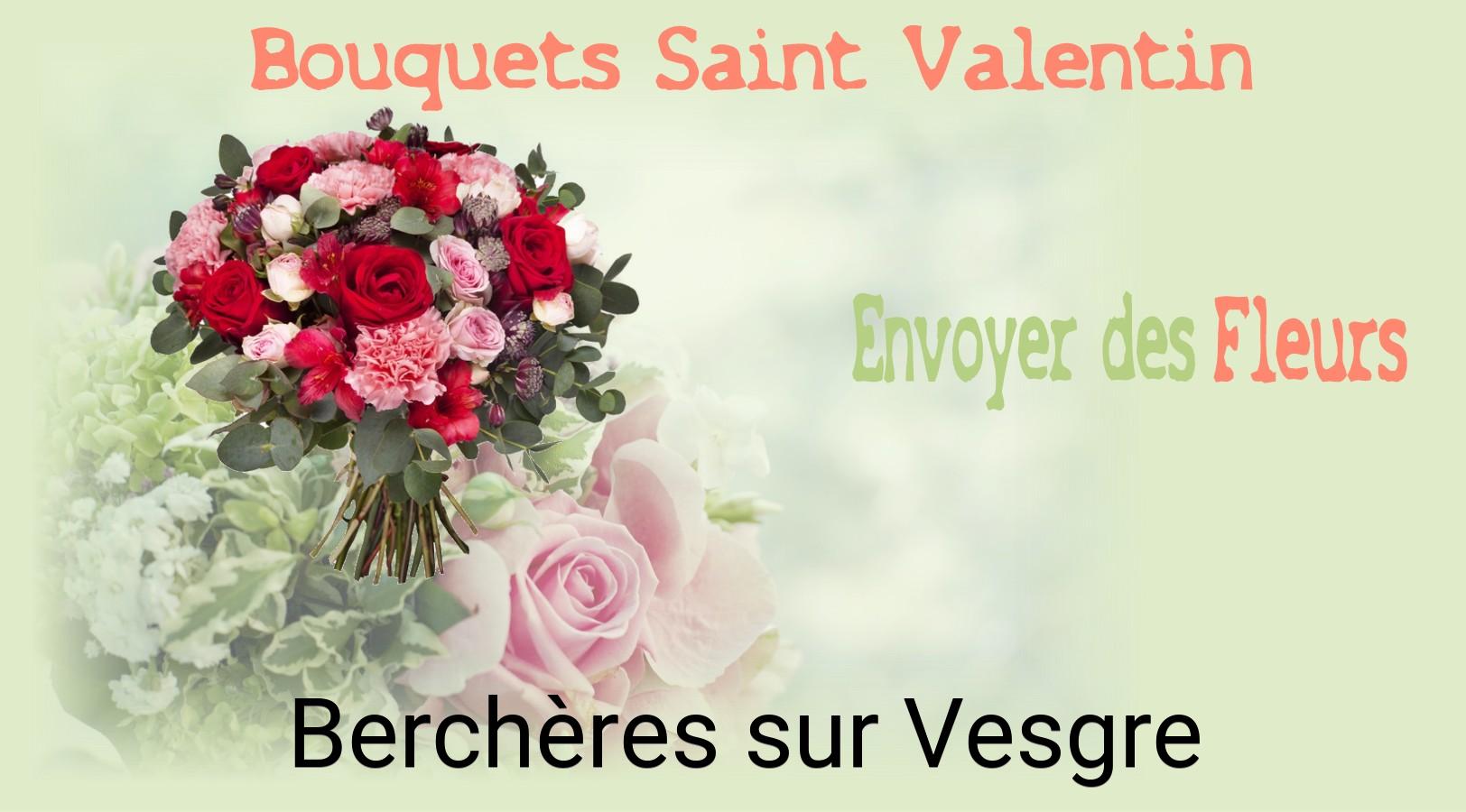 Roses de Saint-Valentin livrées à Berchères-sur-Vesgre